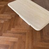 Vintage 70s travertine coffee table