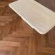 Table basse travertin vintage années 70