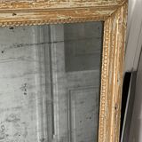 19th century mercury mirror patinated trumeau
