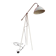 Reading floor lamp with an adjustable arm and head