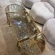 Bronze coffee table by Maison Bagues circa 1950