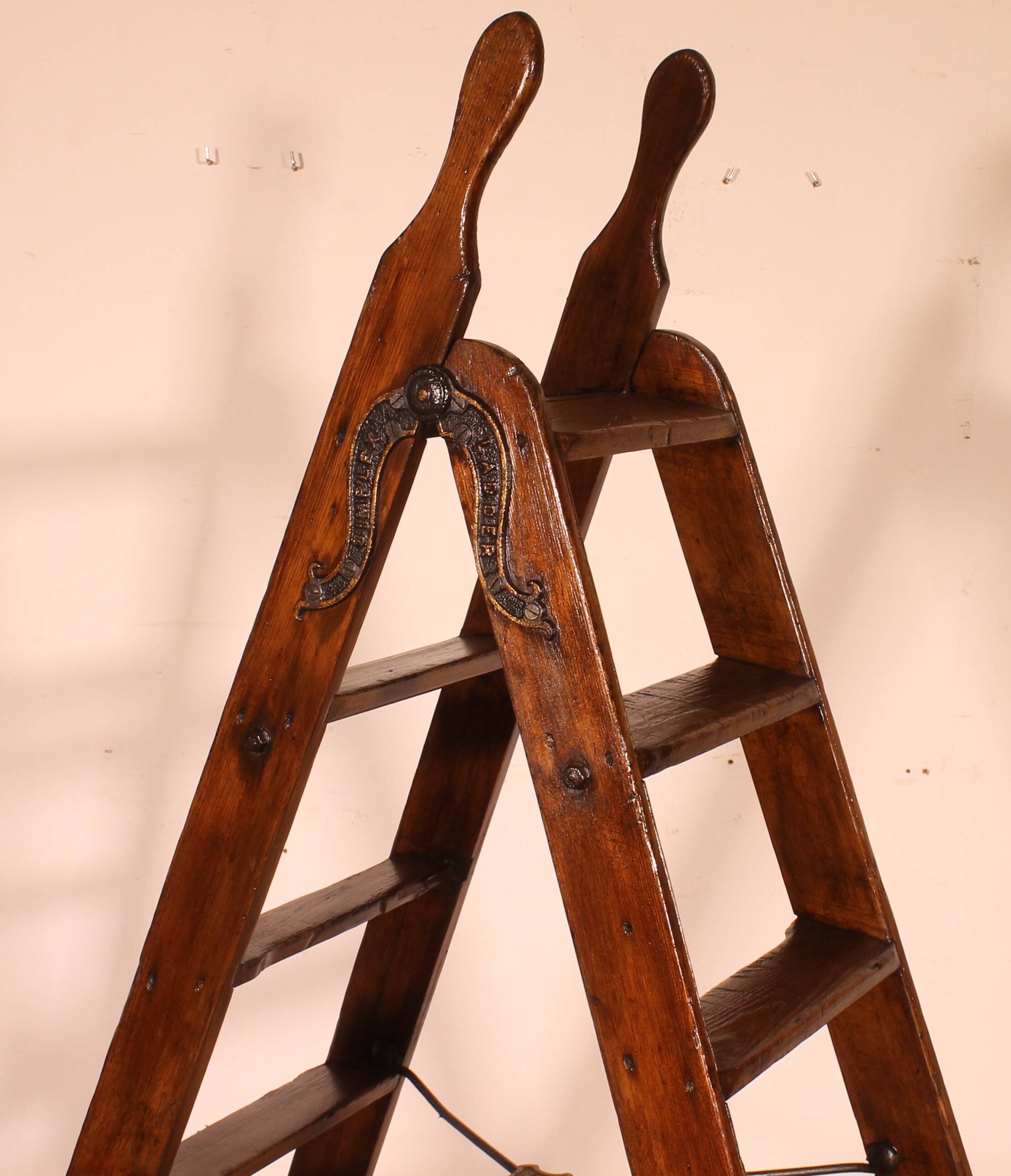19th century library ladder