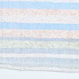 Light Blue & Off White Striped Kilim Rug, 230x310Cm