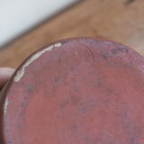 Bouteille en terre cuite goulot vernissé