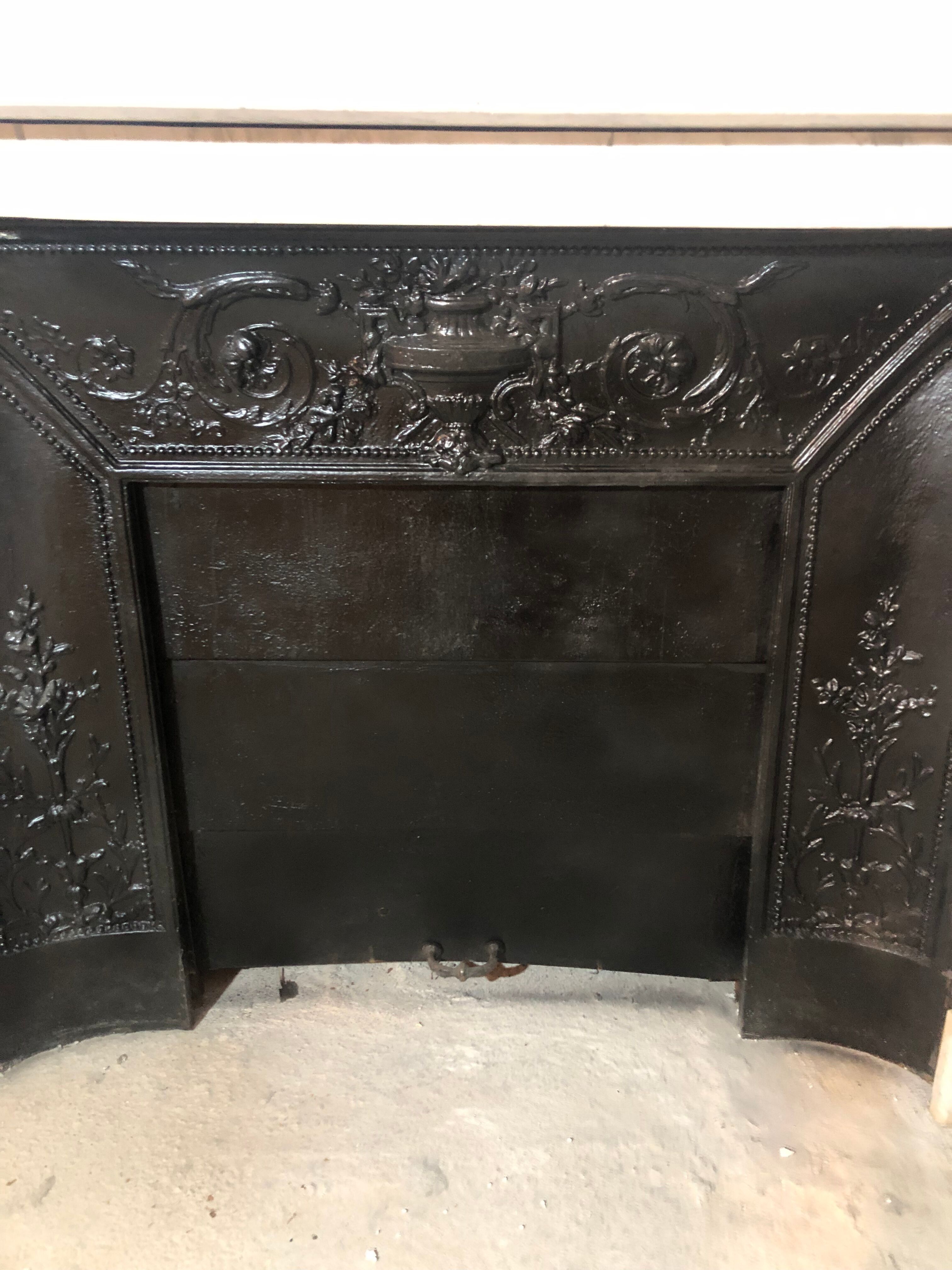 Old louis XVI style fireplace
