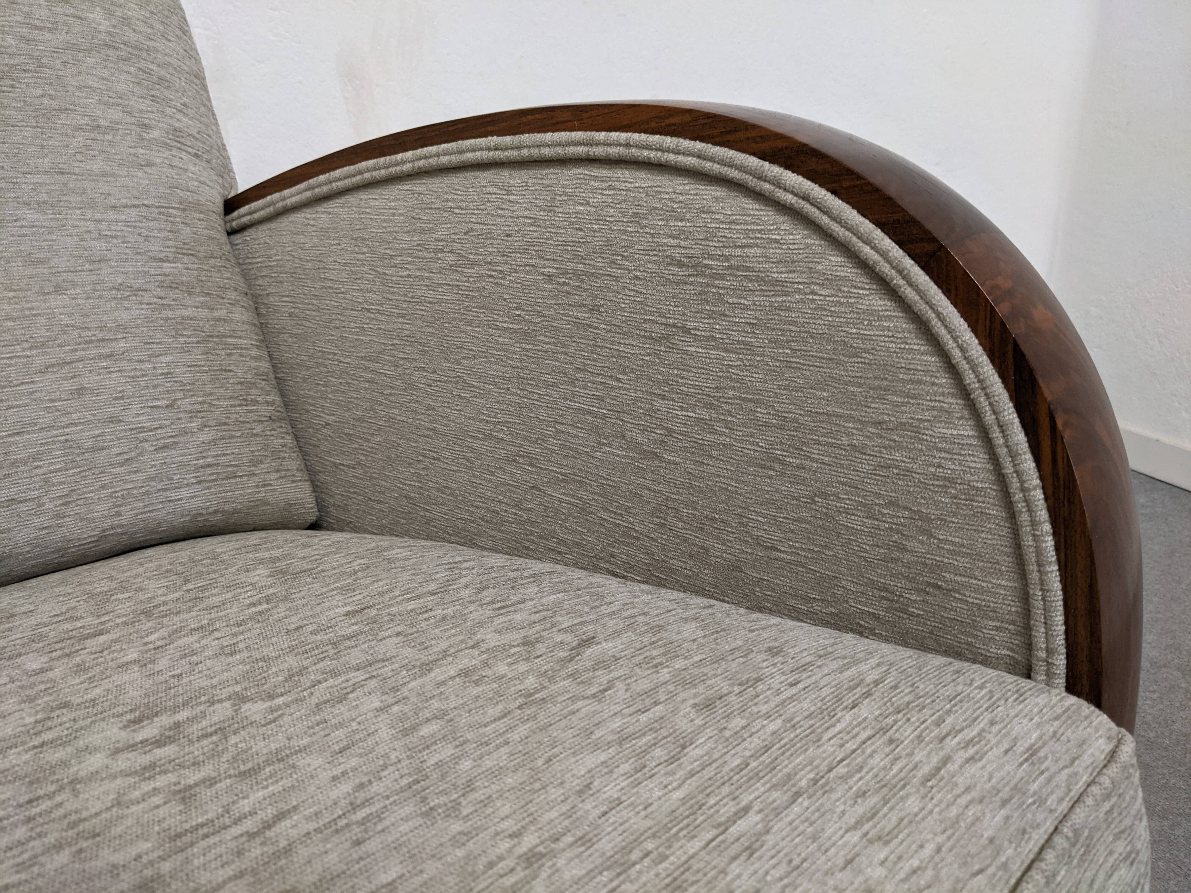 Art deco armchair from the 1920s