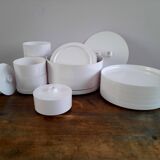 Dish service design by Massimo Vignelli