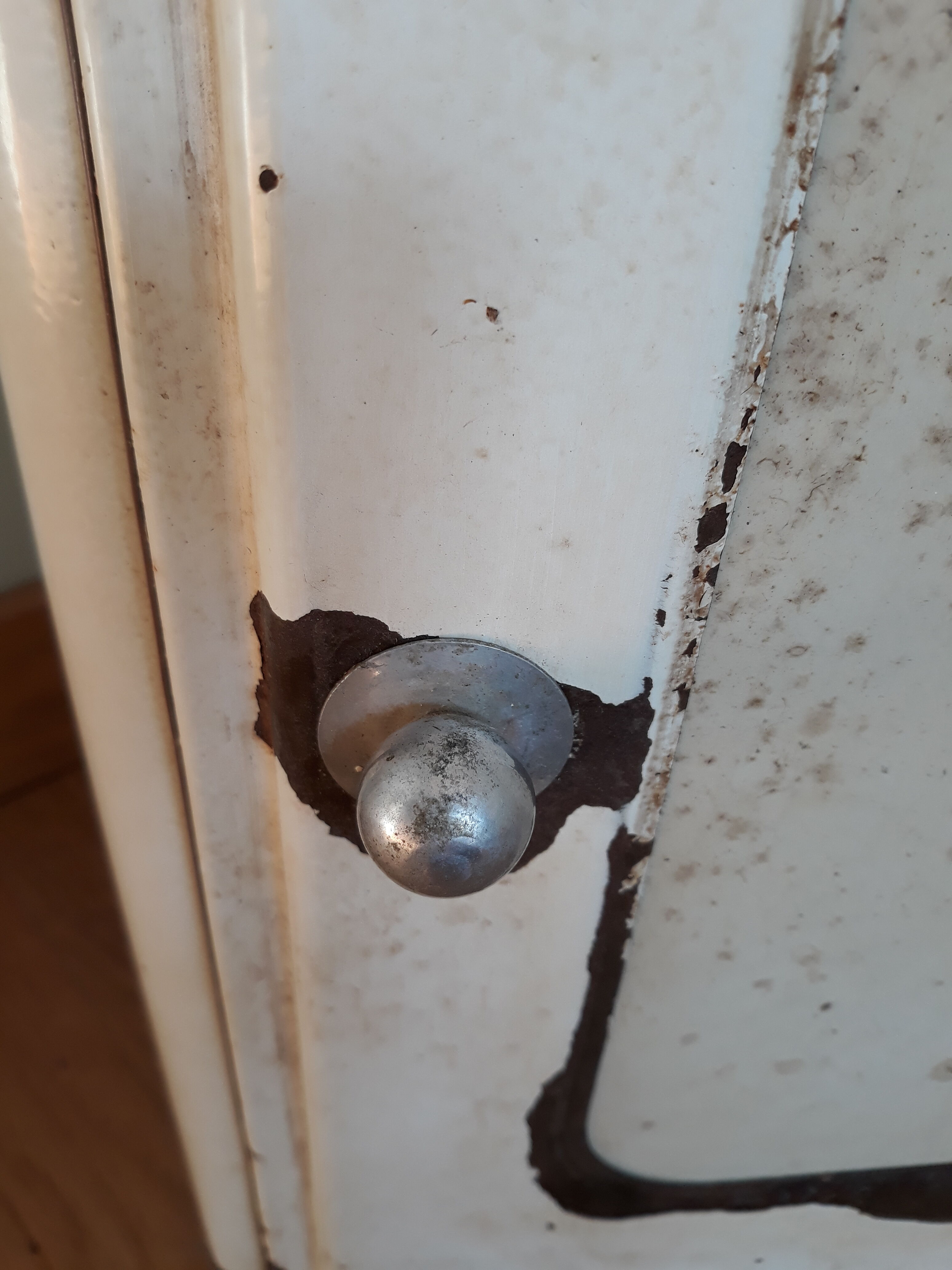 Medicine cabinet or toilet in sheet metal