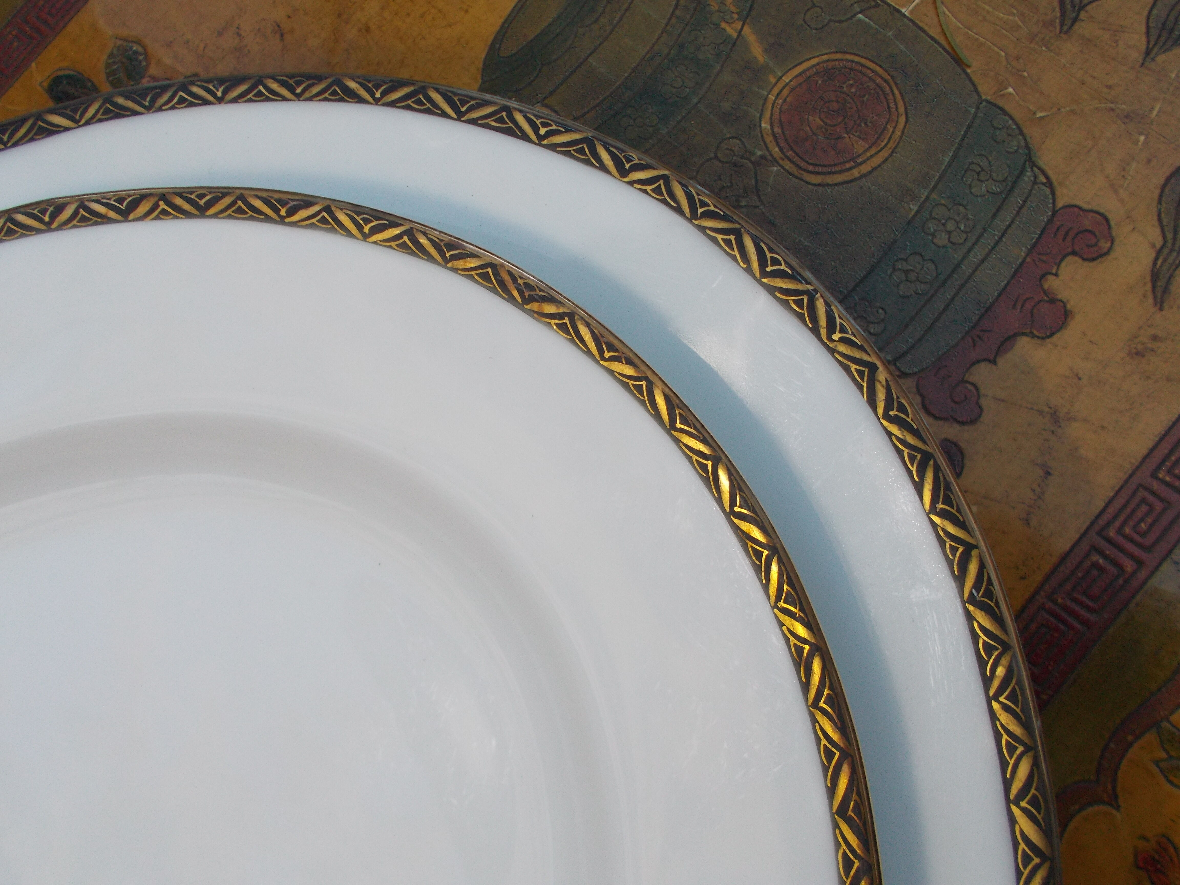 2 serving dishes vintage porcelain Japan