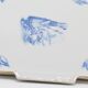 Vintage goose-keeping ceramic dish