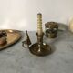 Brass bougeoir