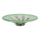 Magnifique grand bol en verre Art déco Ikora de WMF, Karl Wiedmann, années 1930, vert et