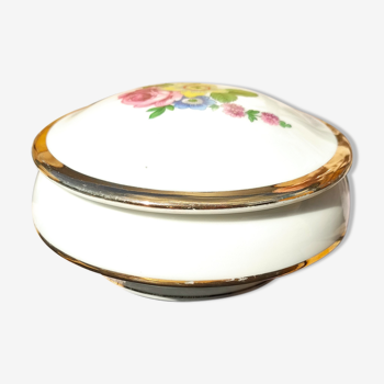 Vintage round porcelain box