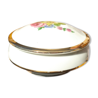 Vintage round porcelain box