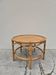 Vintage 1960s rattan coffee table