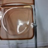 3 Plia chairs, designer Giancarlo Piretti for Anonima Castelli