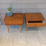 Pair of nightstands 60's