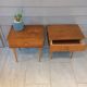 Pair of nightstands 60's