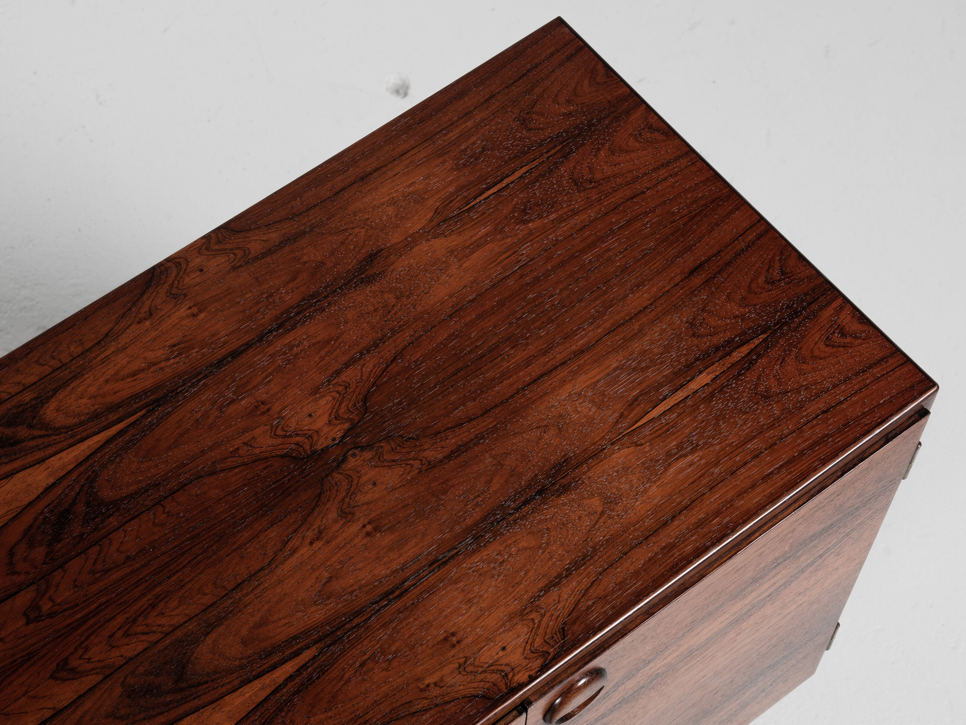 Midcentury Danish sideboard with 6 doors in rosewood 1960s