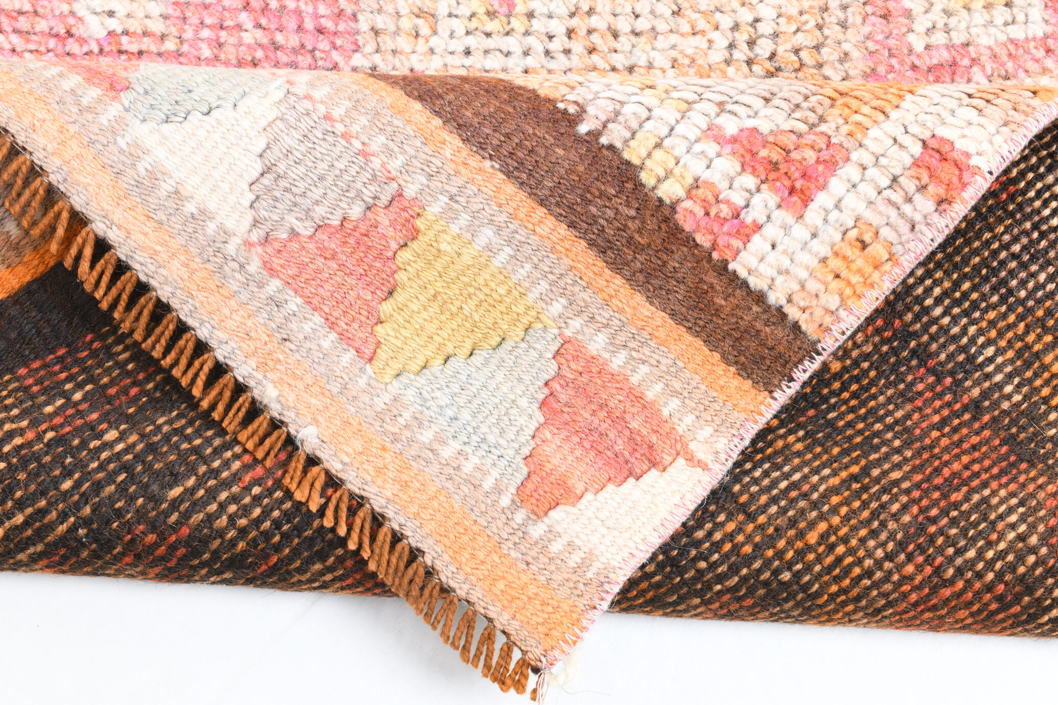 3x12 Striped Design Carpet,373x79Cm