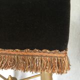 Brass tabouret of the 70s