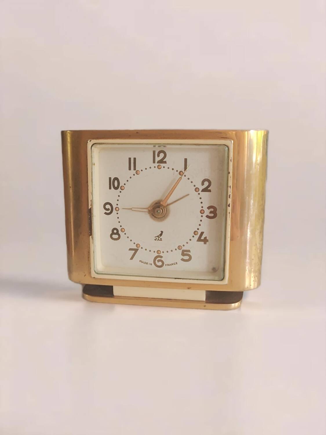 Jaz Dabric 1953 brass alarm clock