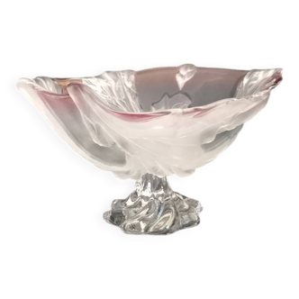 Coupe À Fruits En Cristal Vintage