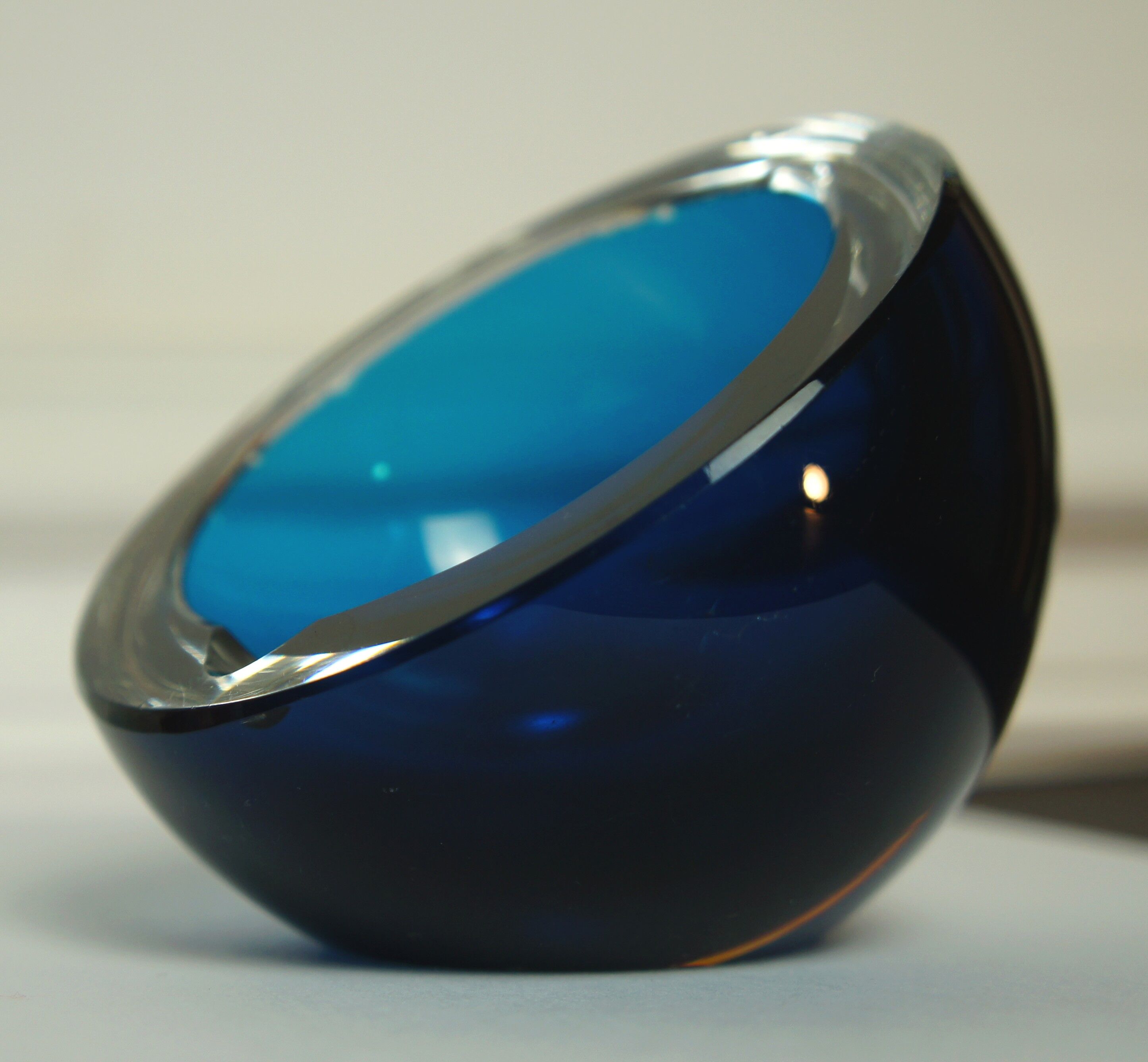 St. Louis crystal ashtray