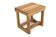 Scandinavian pine stool, Sweden, 1970