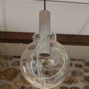 Murano blown glass pendant light 'Membrane' Toni Zuccheri 1960