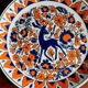 Assiette décorative Clarisse Céramique Rhodes Grèce