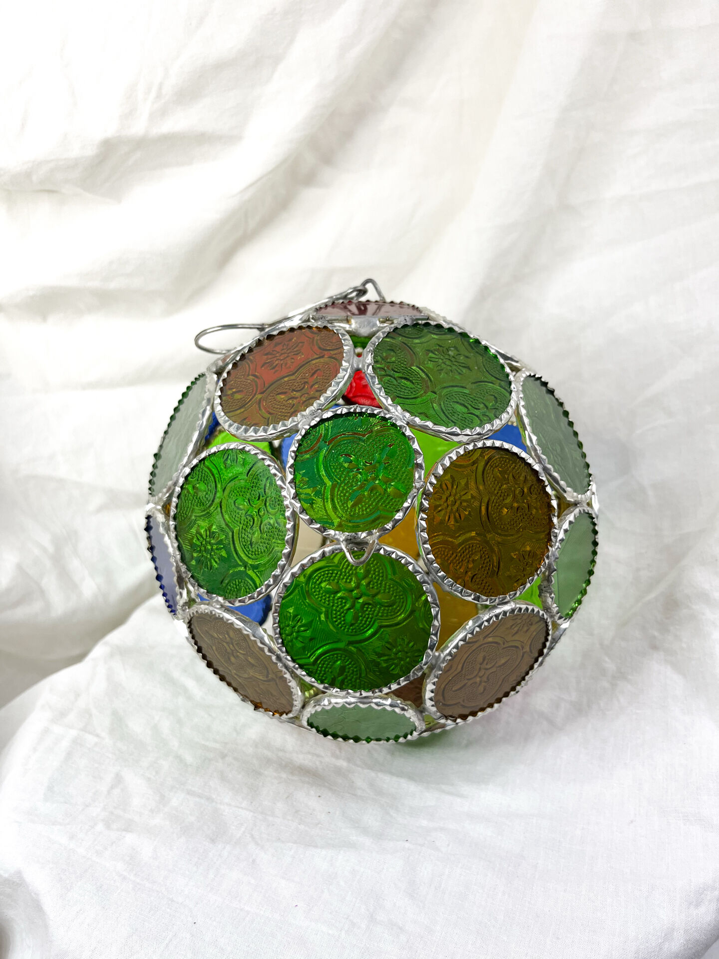 Moroccan lantern in stained glass