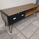 Industrial style TV stand