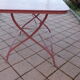 Table pliante de jardin