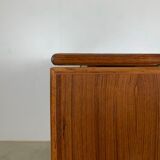 Danish MIdCentury Drop Leave Table in Teak Arne Vodder Style, 1960s Denmark