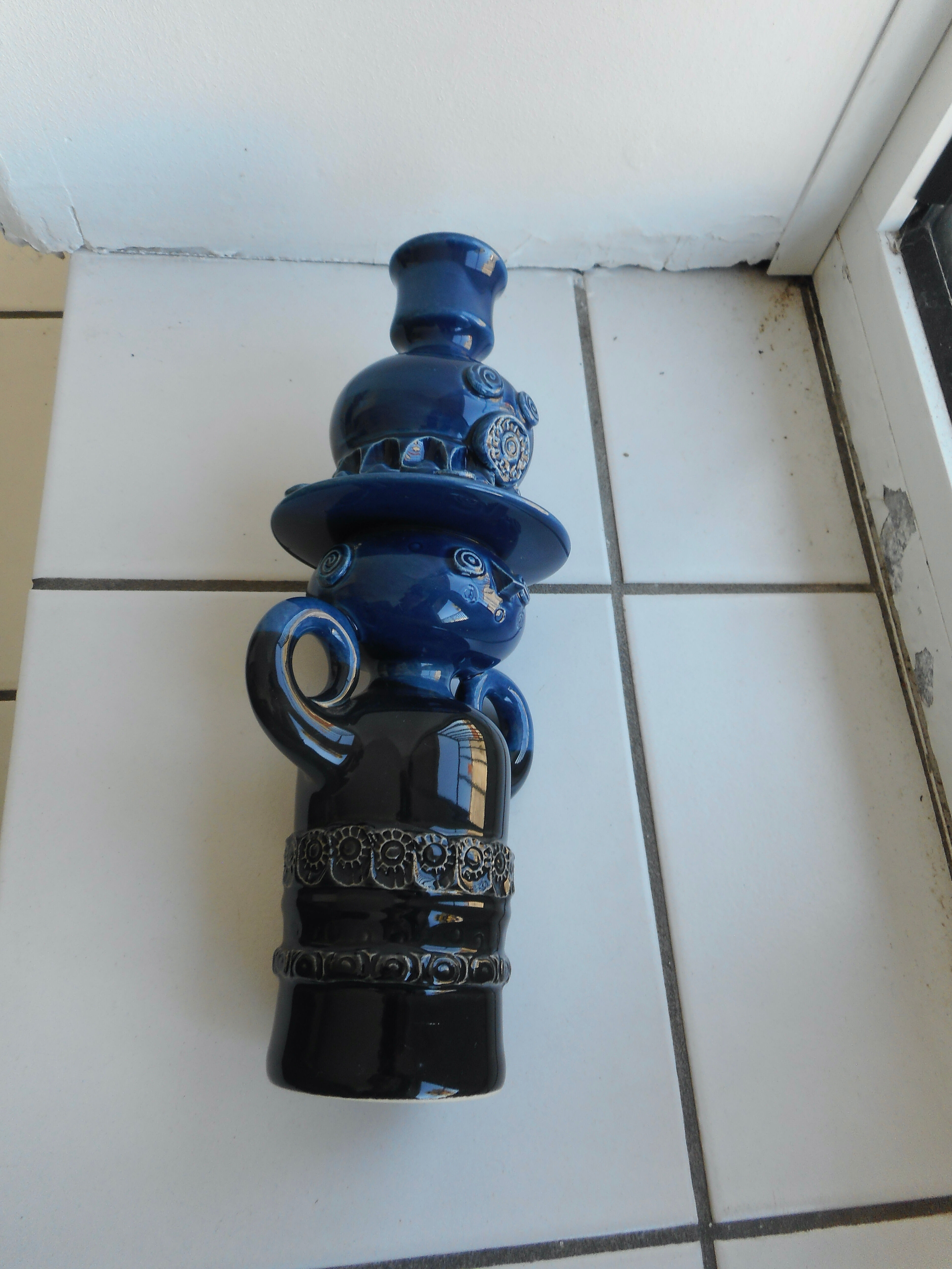 Ceramic candle holder Rosenthal from the 70s