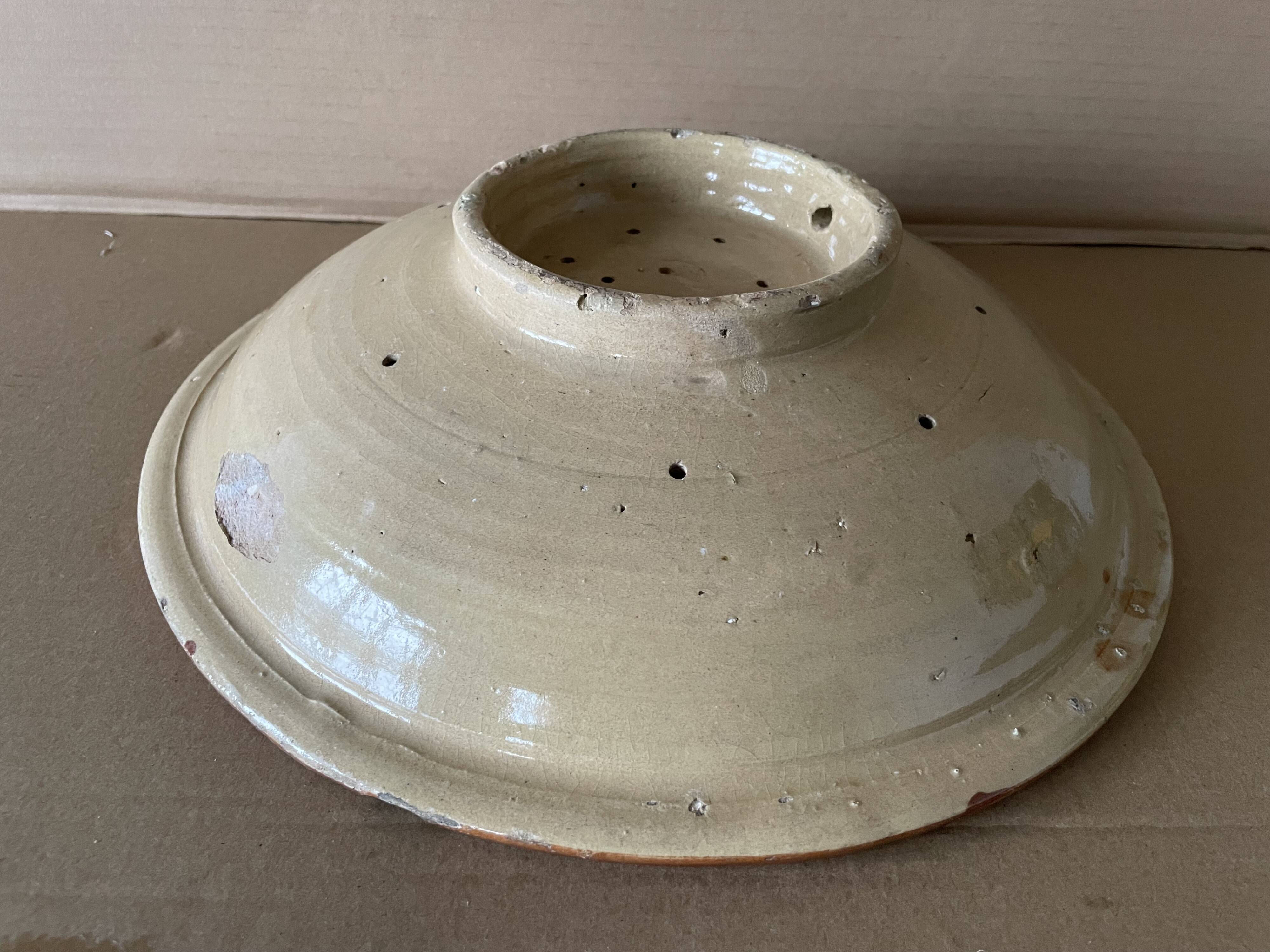 Old pierced dish Maghreb crafts