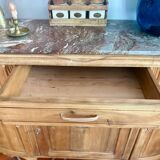 Buffet art déco en chêne massif