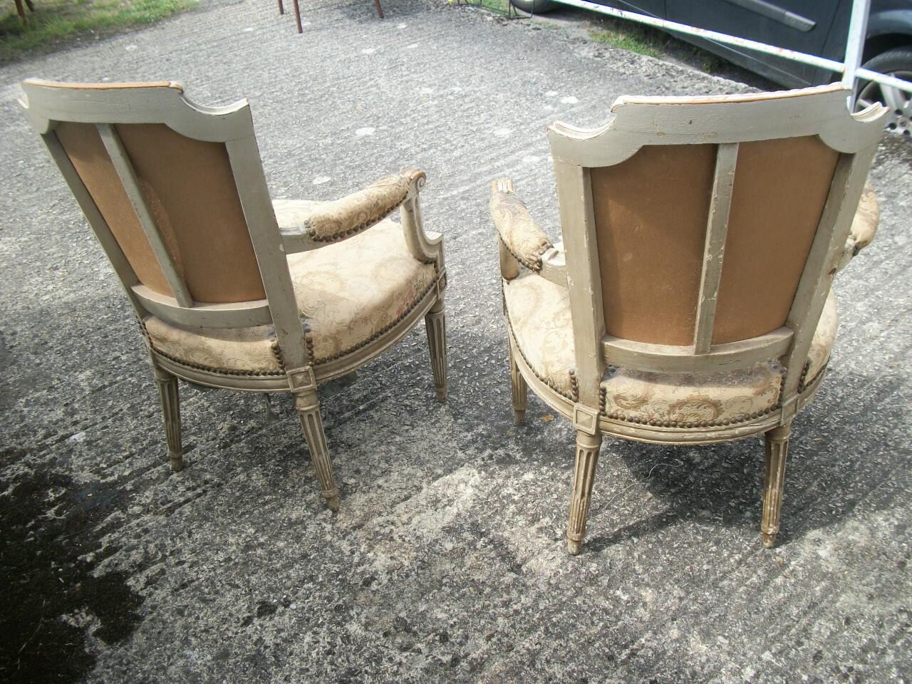 Pair of armchairs LXVI