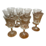 Verres à pied vintage, Régence Luminarc