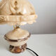 Vintage marble and alabaster lamp