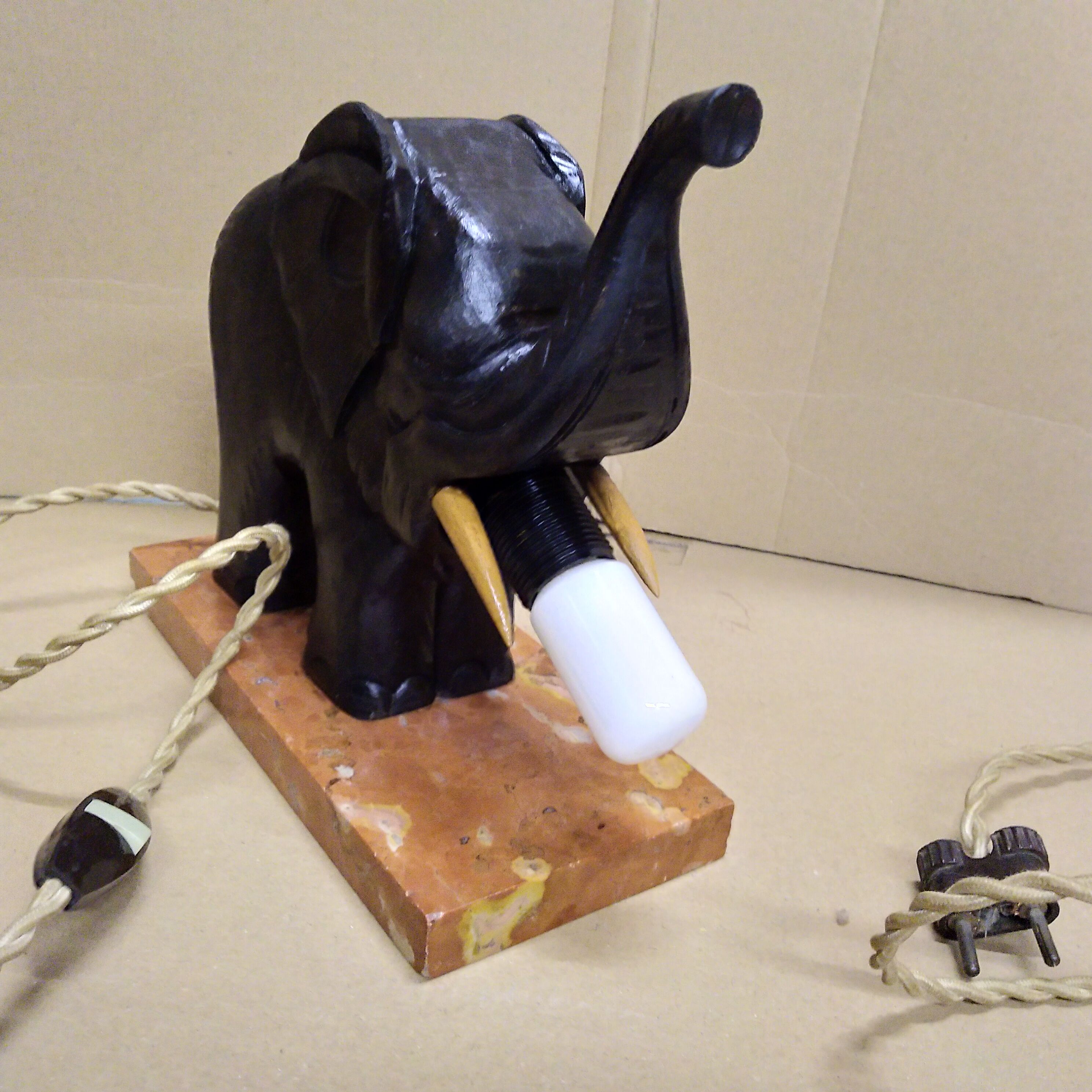 Elephant lamp 1940