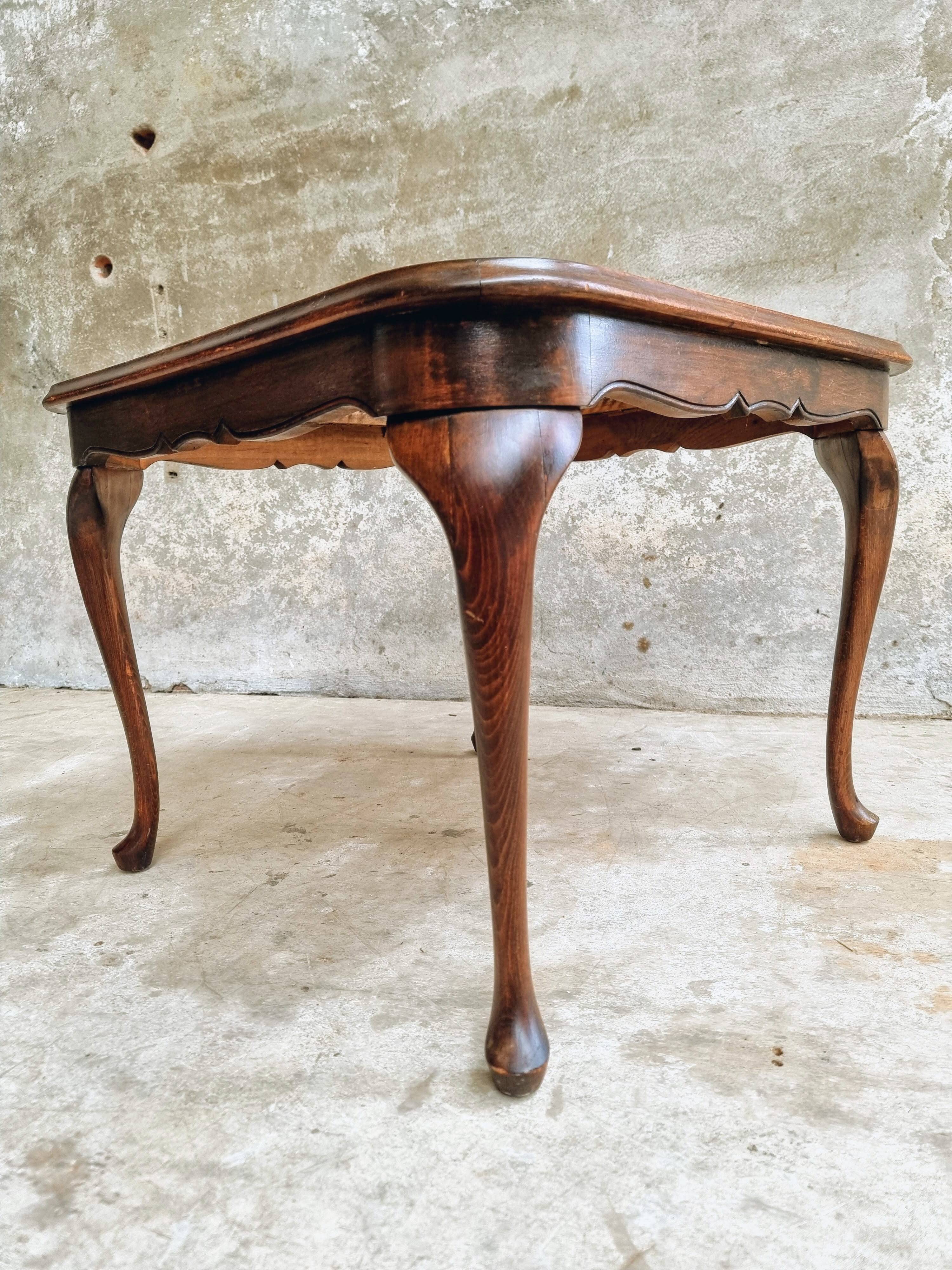 Antique coffee table 'Bergere coffee table' Louis XV