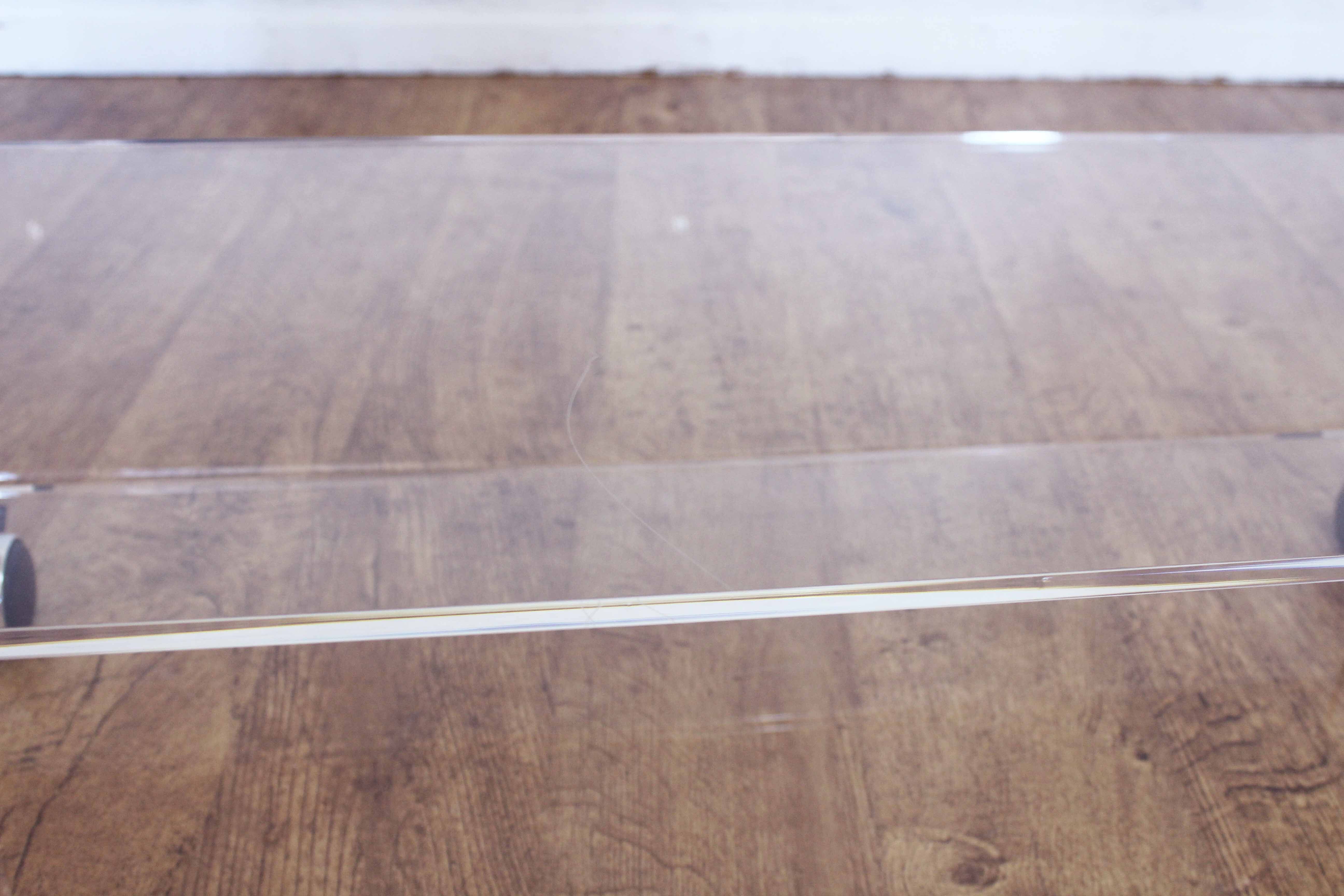 Plexiglas coffee or side table