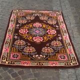 Vintage floral carpet