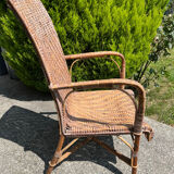 Rattan armchair from the 60s