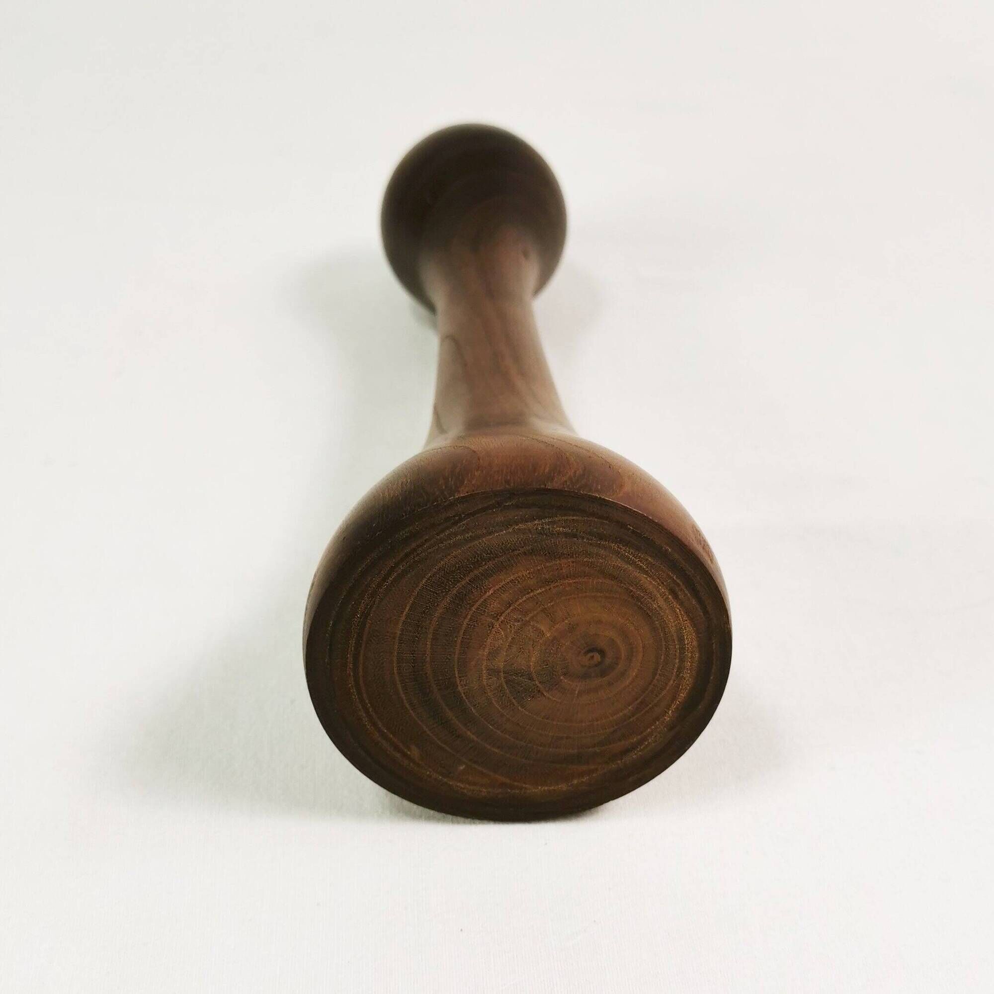 Mid-century teak candle holder, Denmark, 1960s.