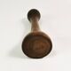 Mid-century teak candle holder, Denmark, 1960s.