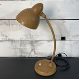 Old metal articulated desk lamp