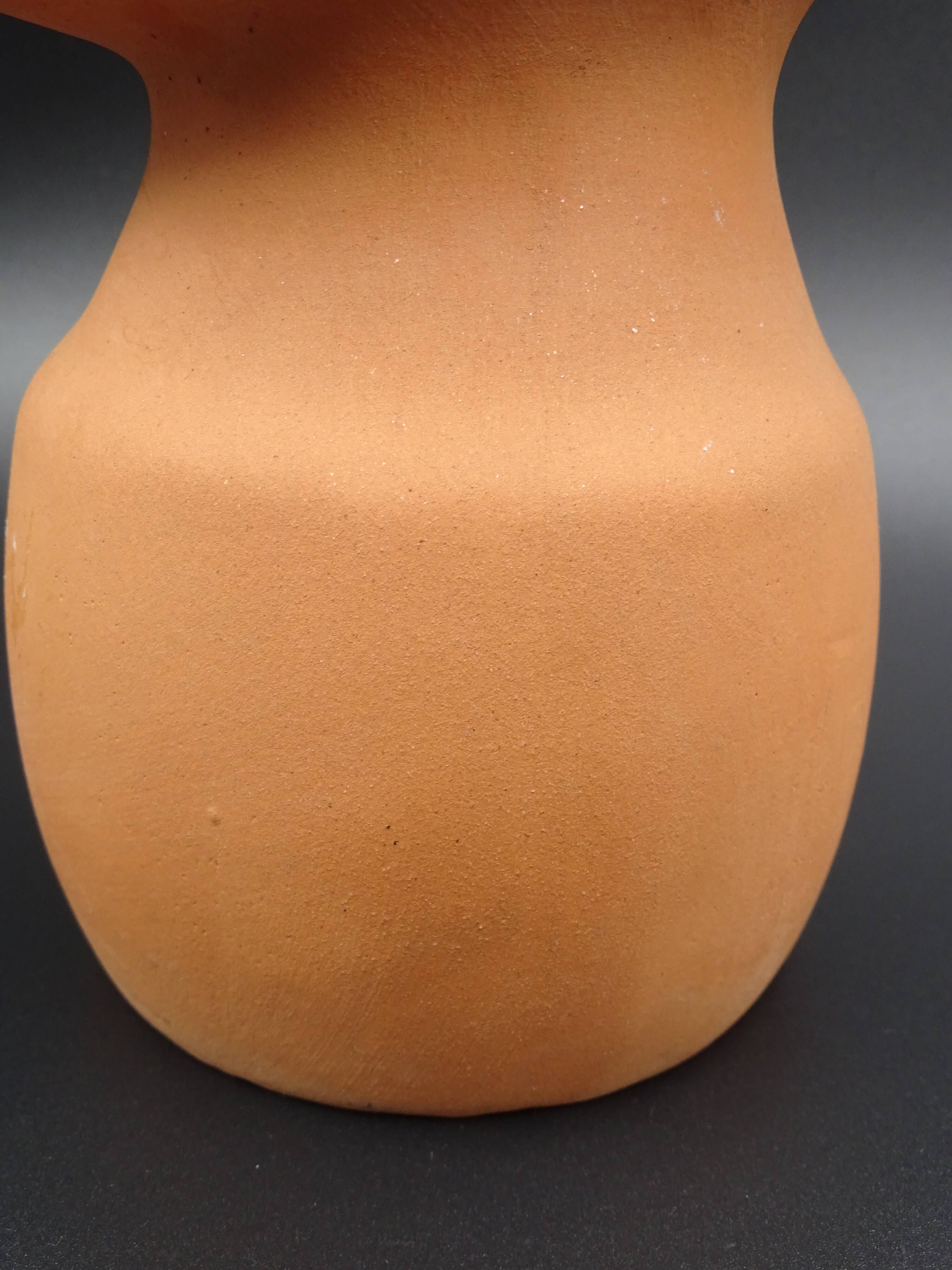 Vase in the shape of a baby's head - poupon